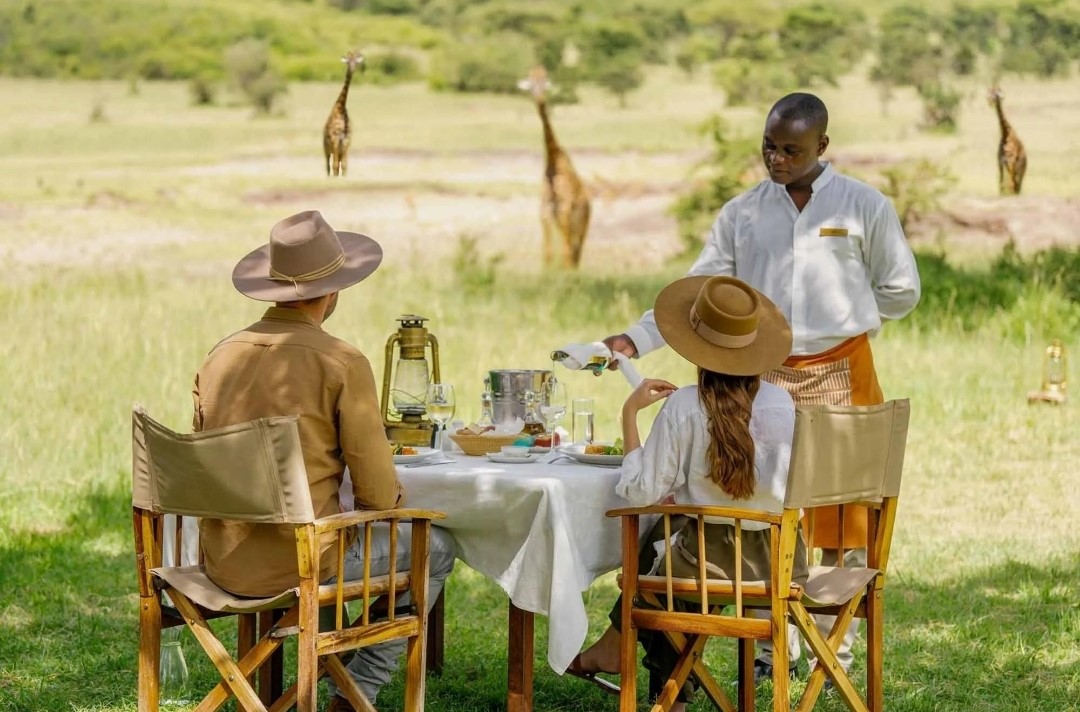 lunch while enjoying the nature